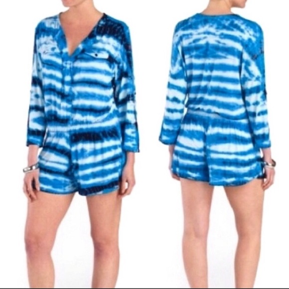 Young Fabulous & Broke Pants - 🌴 Young Fabulous & Broke Malik Tie Dye Romper